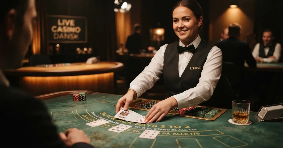 Live casinoer i Danmark 2026 – licens, borde og regler